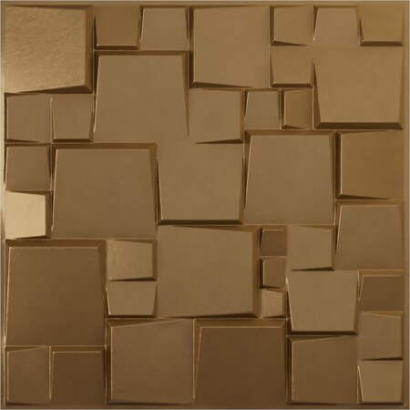 19 5/8in. W X 19 5/8in. H Modern Square EnduraWall Decorative 3D Wall Panel Covers 2.67 Sq. Ft.